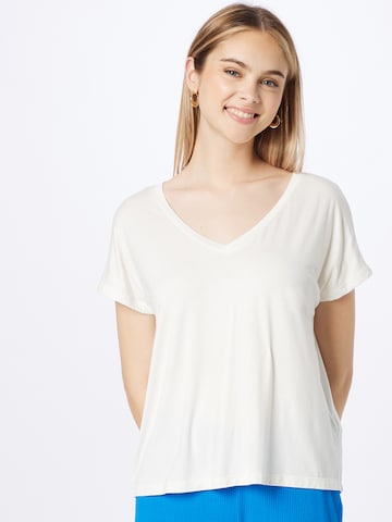 T-shirt 'LAUREL' VERO MODA en blanc : devant