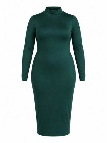 Robe Ethiquet en vert : devant