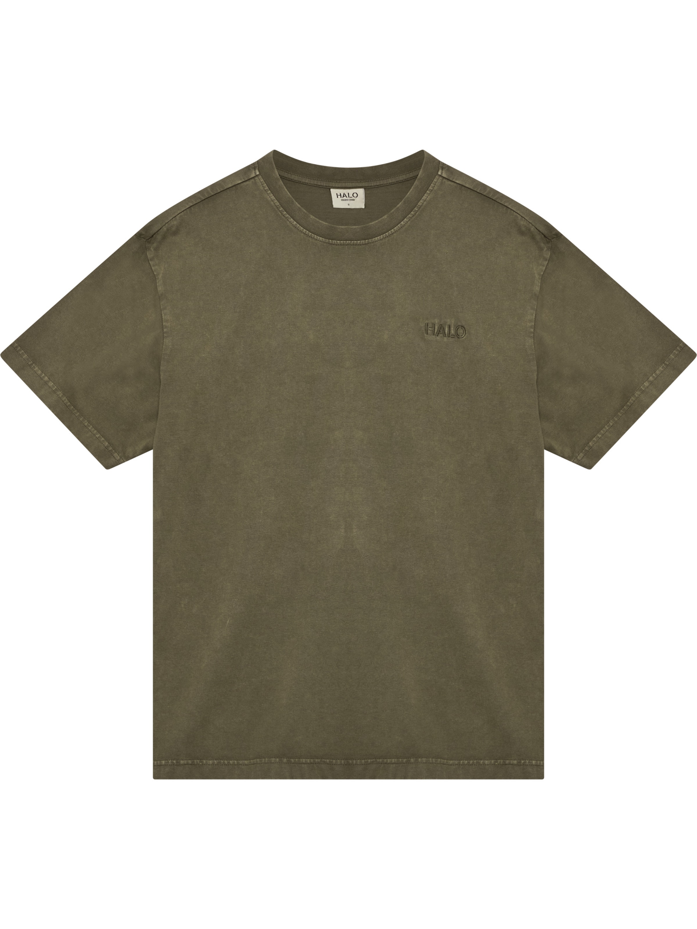 HALO Shirt in Groen: voorkant