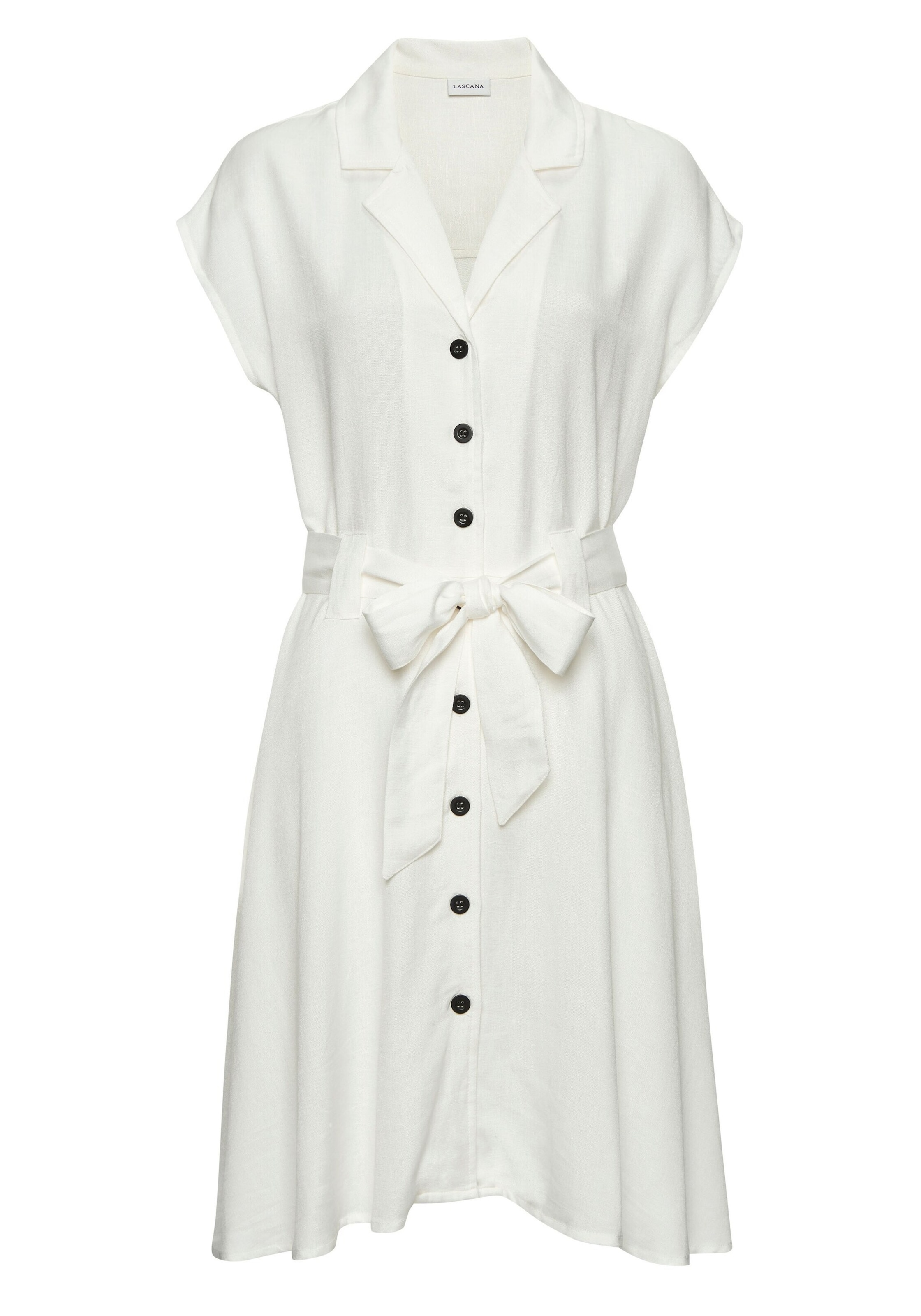 LASCANA Kleid in Weiß: Vorderseite