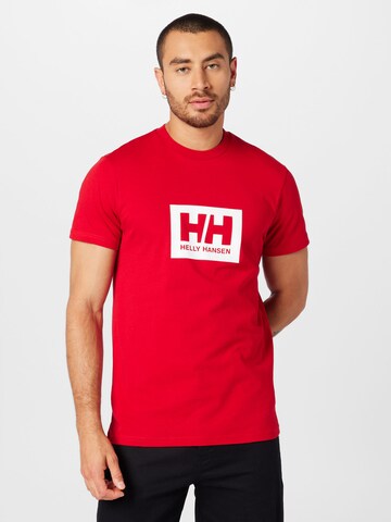 HELLY HANSEN - Camisa 'TOKYO' em vermelho: frente