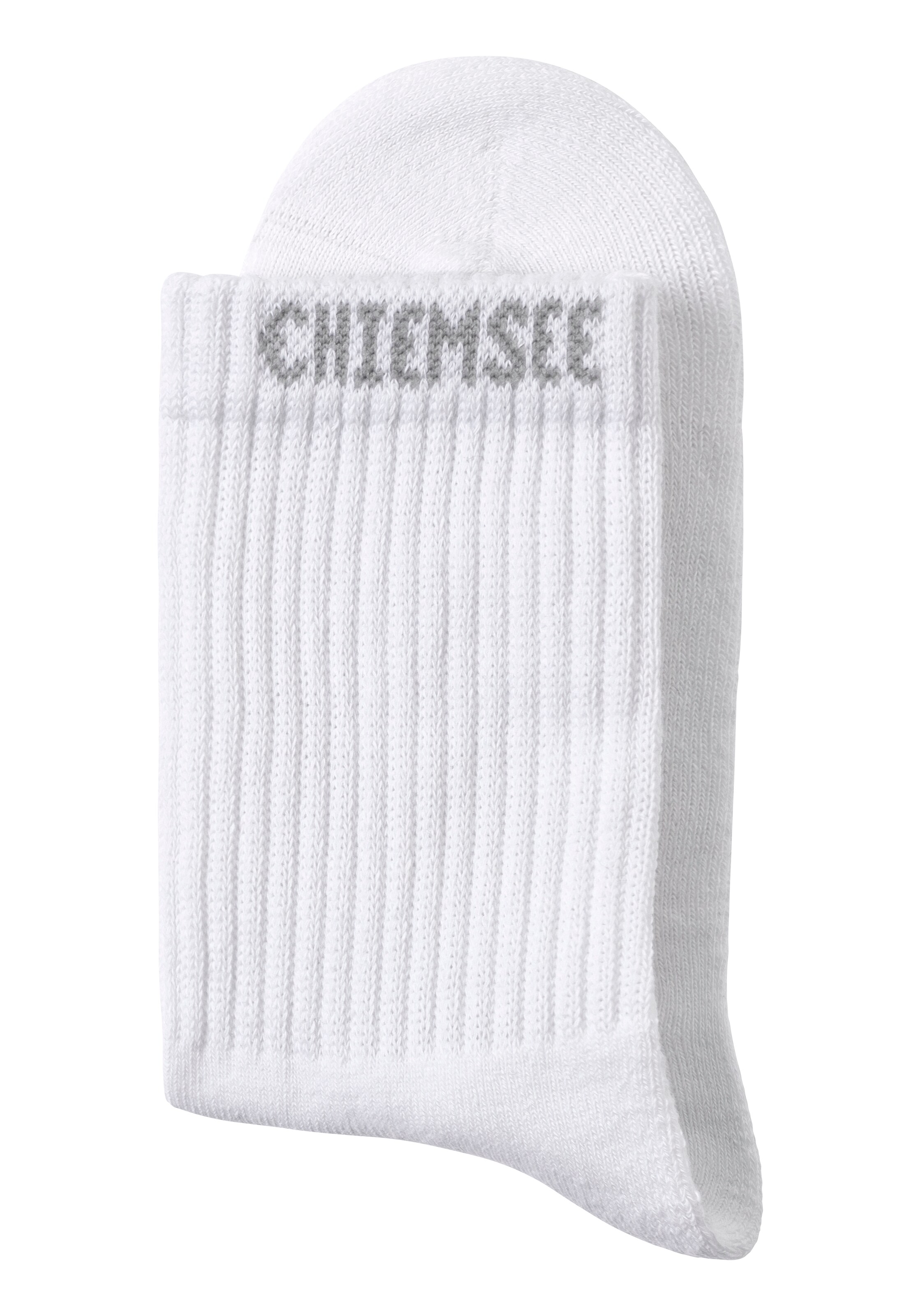 CHIEMSEE Athletic Socks in White