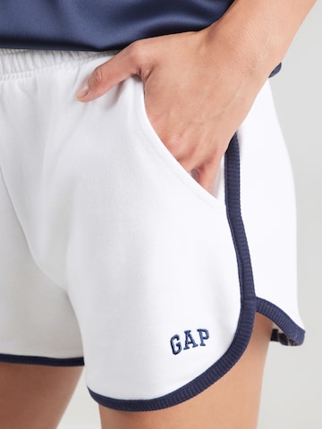 GAP Свободный крой Штаны в Белый
