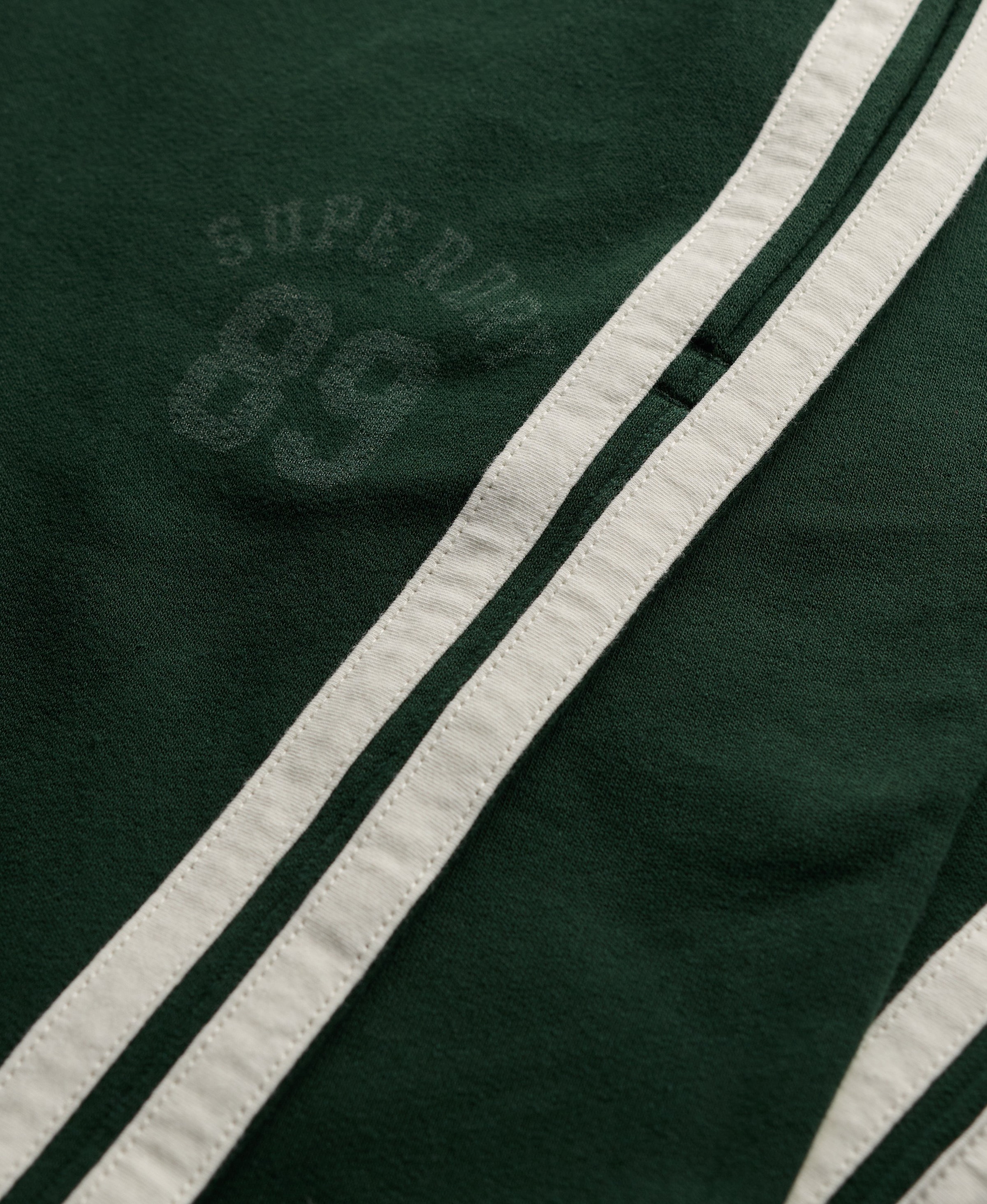 Superdry & Co Flared Broek 'Athletic Essentials' in Groen