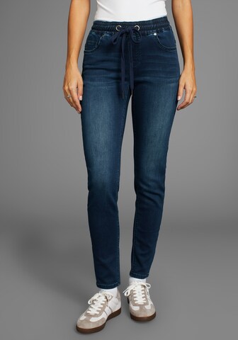 ARIZONA Skinny Jeans in Blue: front