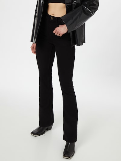 Jeans 'PEGGY' PIECES pe negru, Vizualizare model