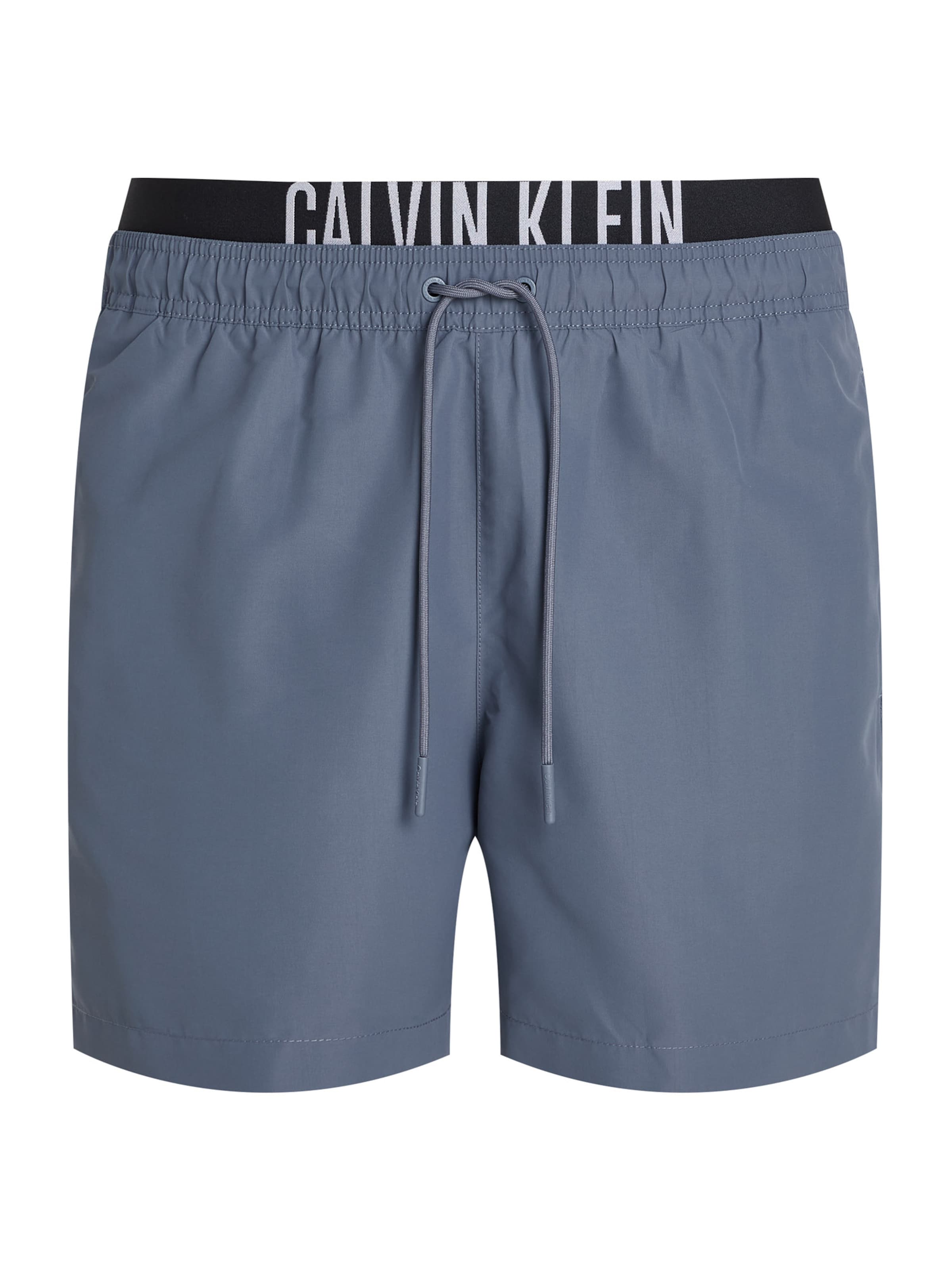 Calvin Klein Swimwear Plavecké šortky - Sivá: predná strana