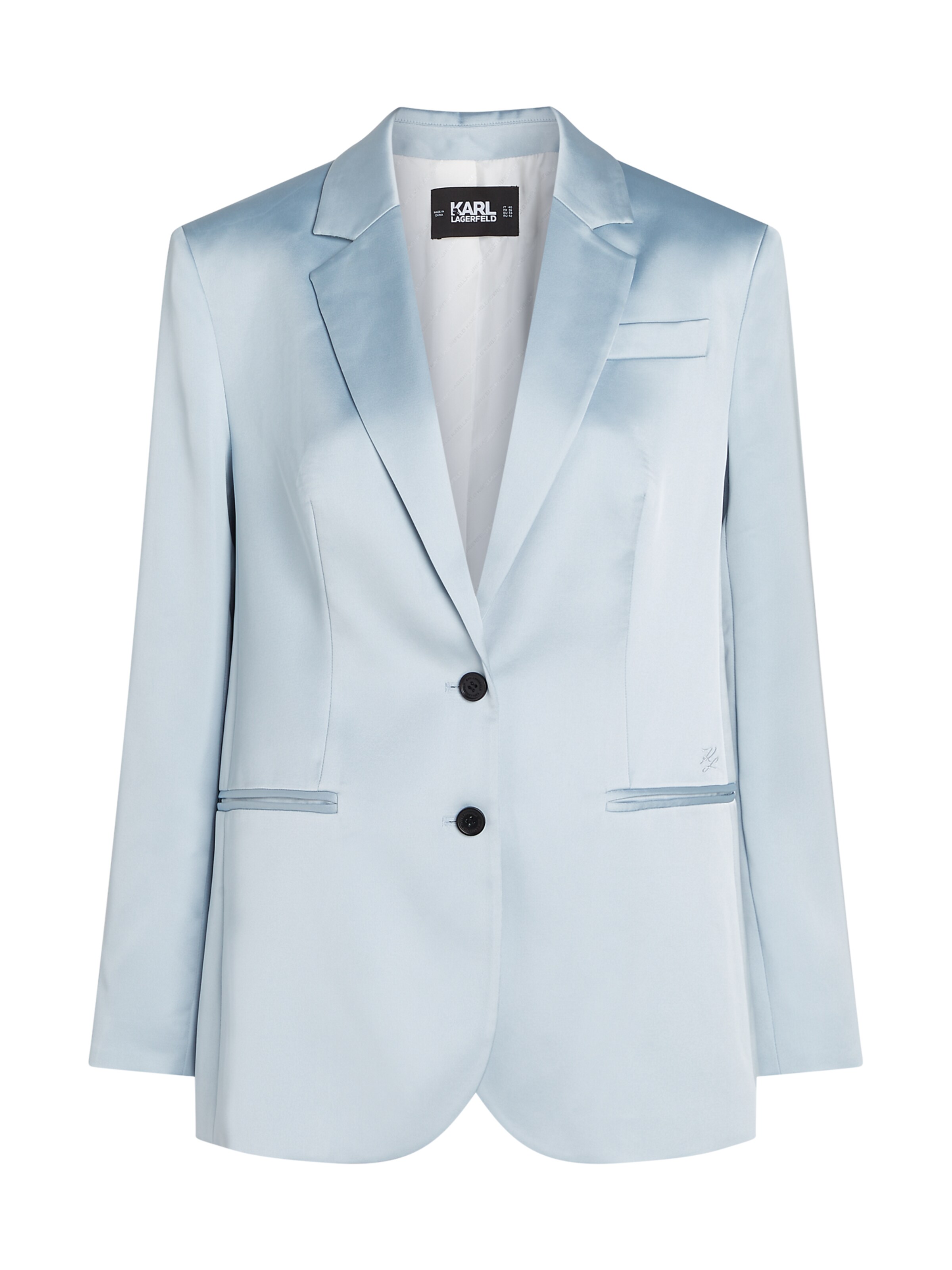 Blazer di Karl Lagerfeld in blu: frontale