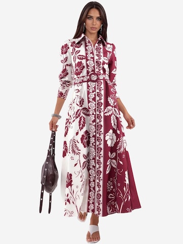MSN Collection Dress in Red: front