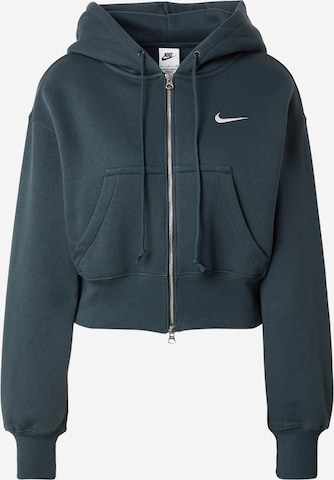Nike SportswearGornji dio trenirke 'PHNX FLC' - zelena boja: prednji dio