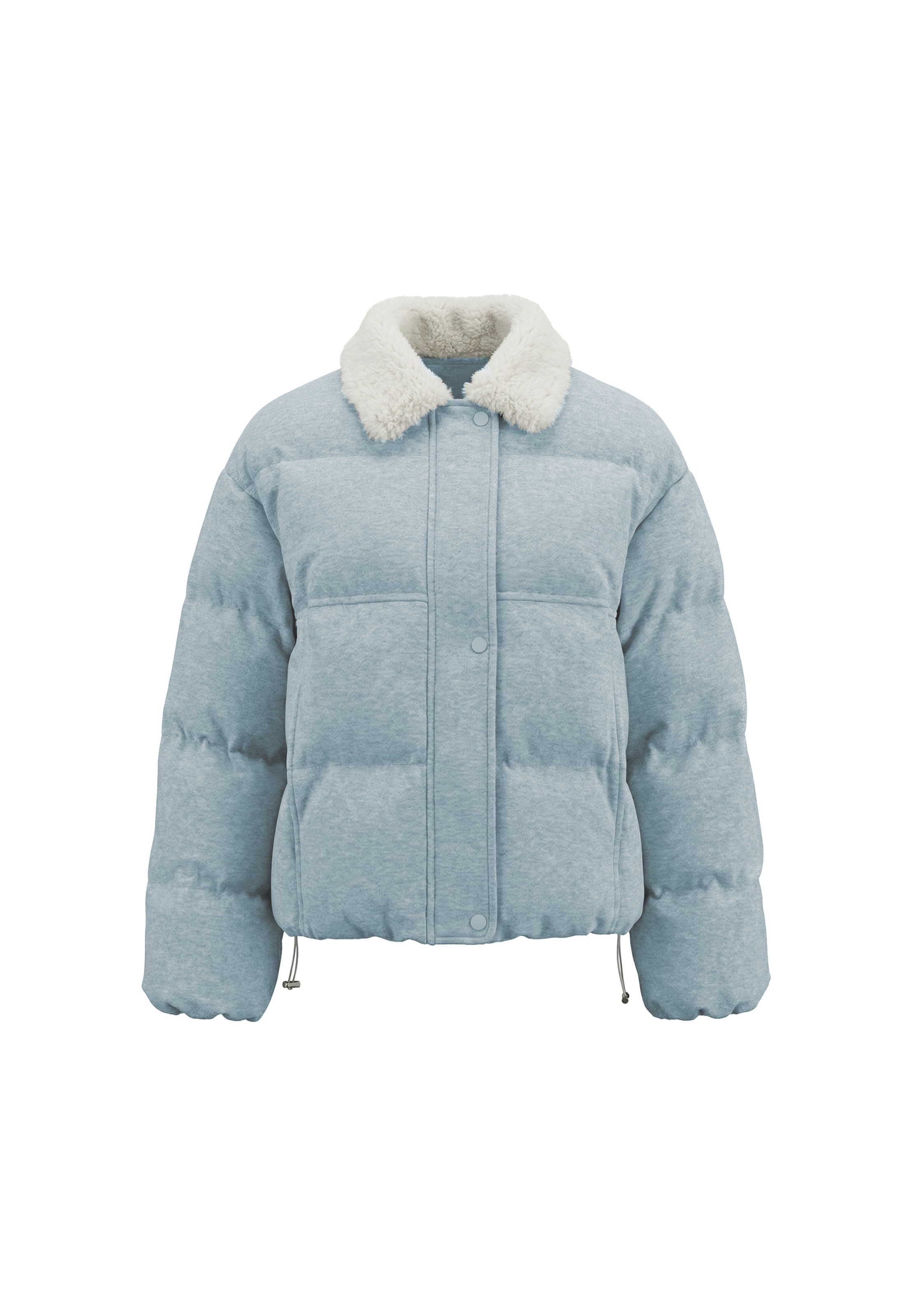 MYMO Winter Jacket in Blue: front