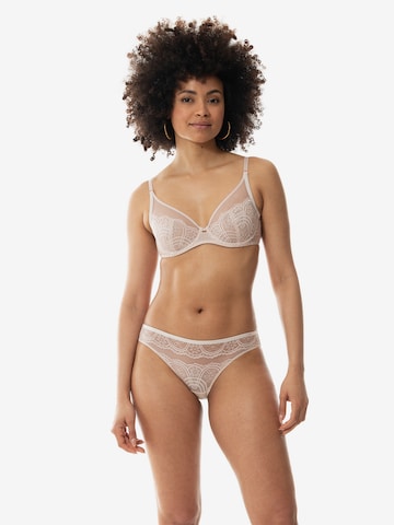 Soutien-gorge Mey en beige : devant