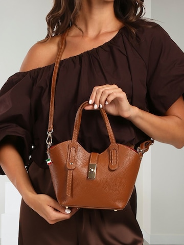Borsa a mano di Florence in marrone