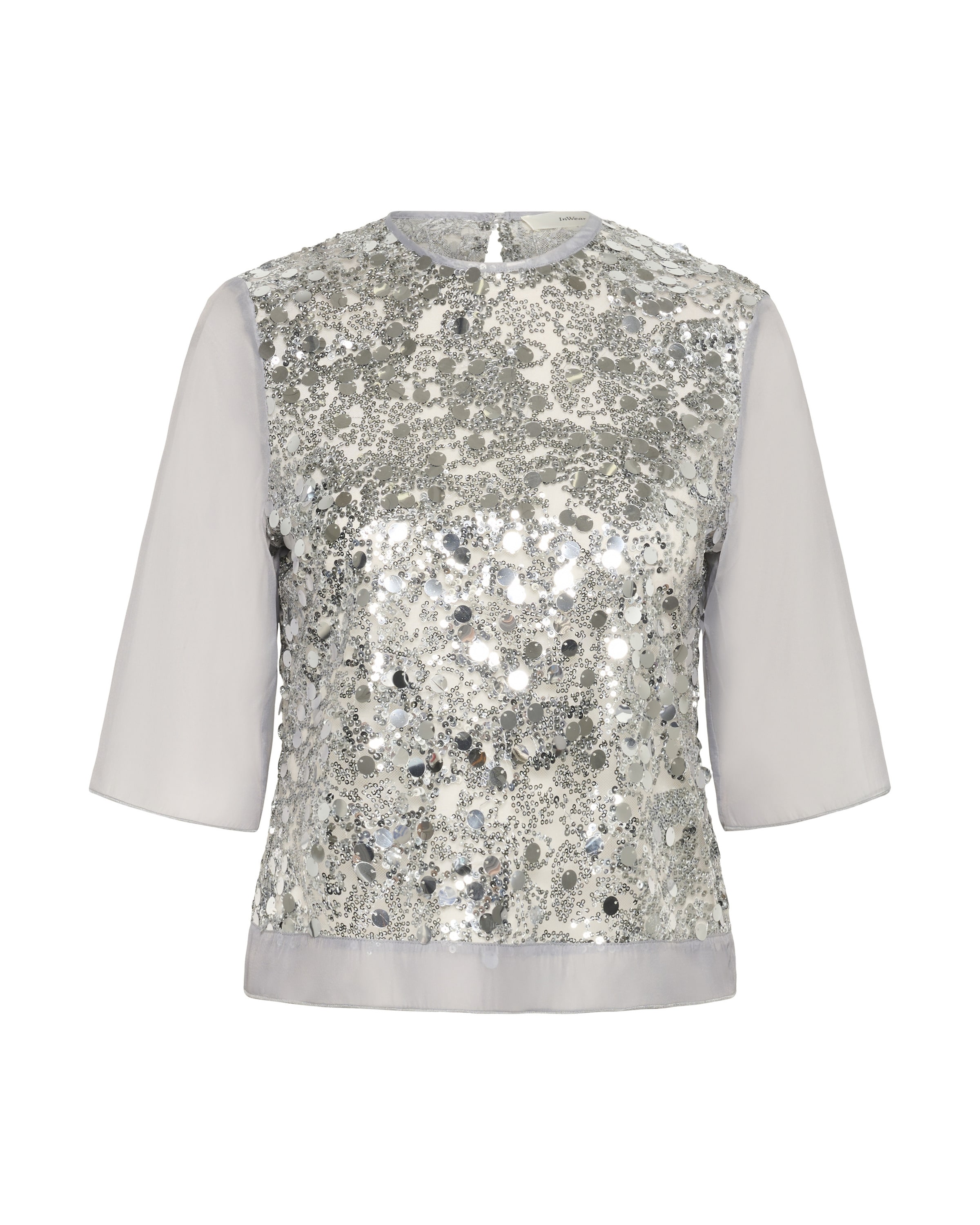 InWear Blouse 'IWDavina' in Silver: front