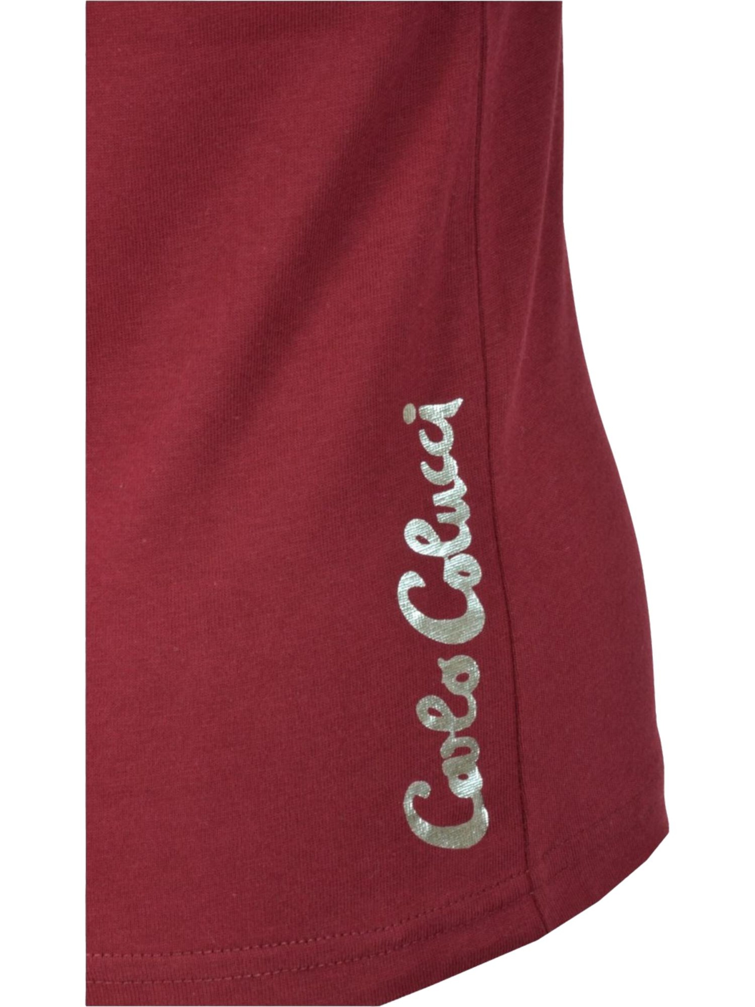 Carlo Colucci T-Shirt ' Camarra ' in Rot