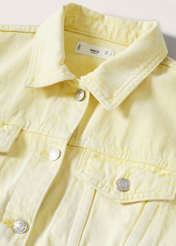 Veste mi-saison 'Mom80' MANGO en jaune