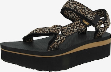 TEVA Sandals in Black: front