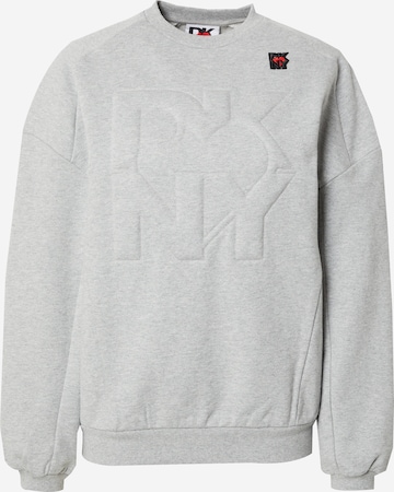 Sweat-shirt DKNY en gris : devant