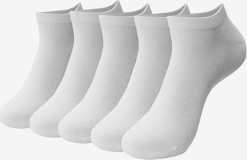 INDICODE JEANS Socks 'Liotta' in White: front