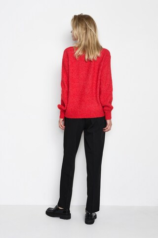 Pull-over 'Sarla' Kaffe en rouge