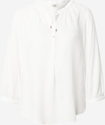 QS Blouse in White: front