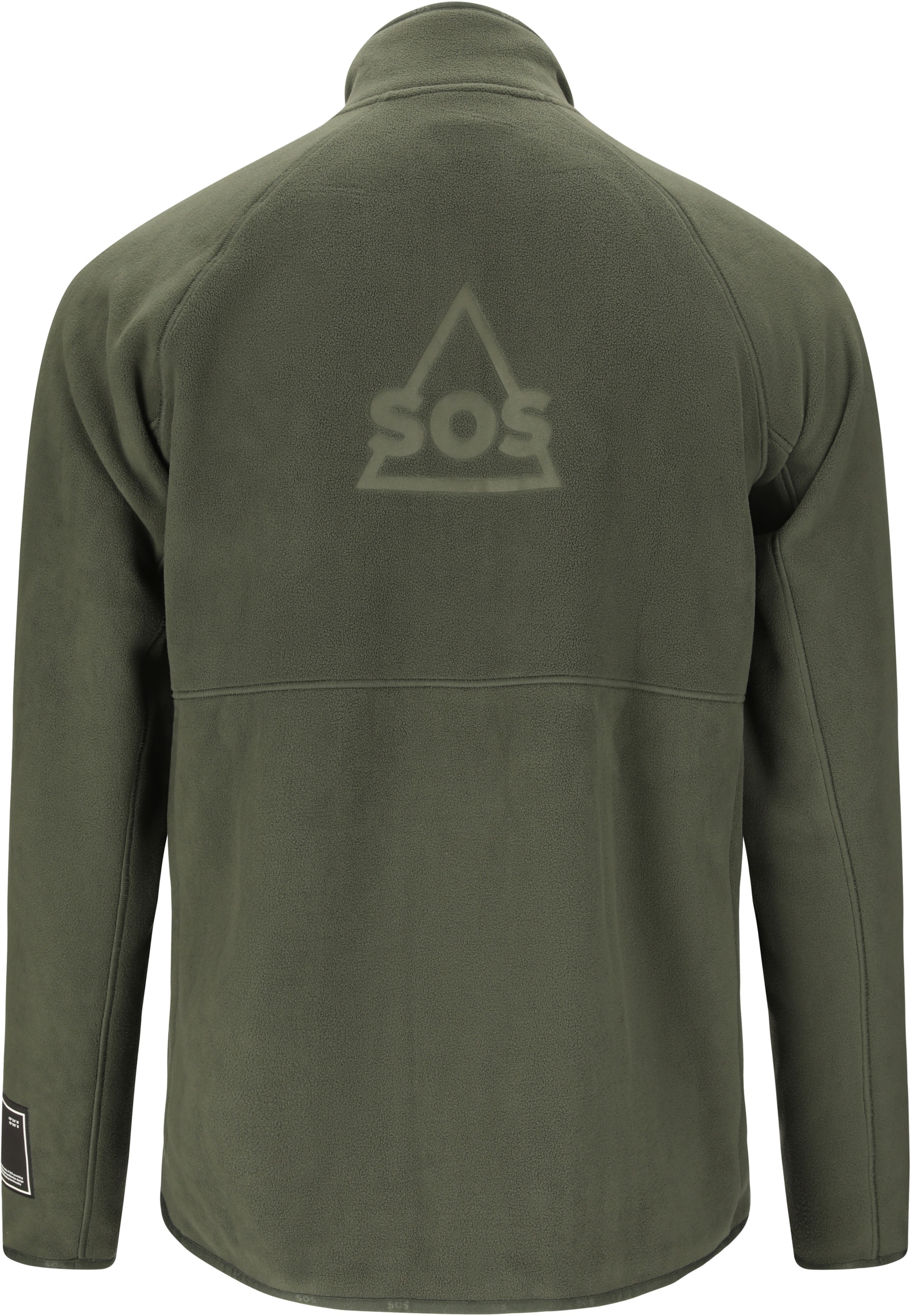 SOS Funktionele fleece-jas 'Munson' in Groen