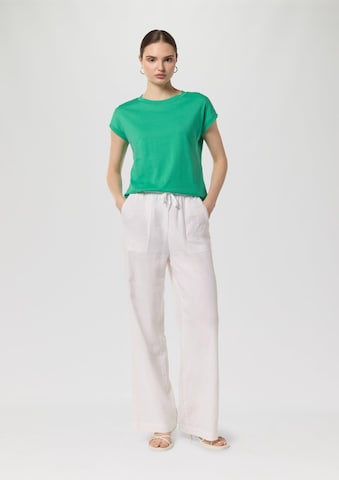 T-shirt comma casual identity en vert