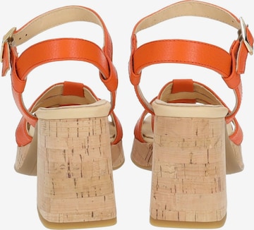 Paul Green Strap Sandals in Orange