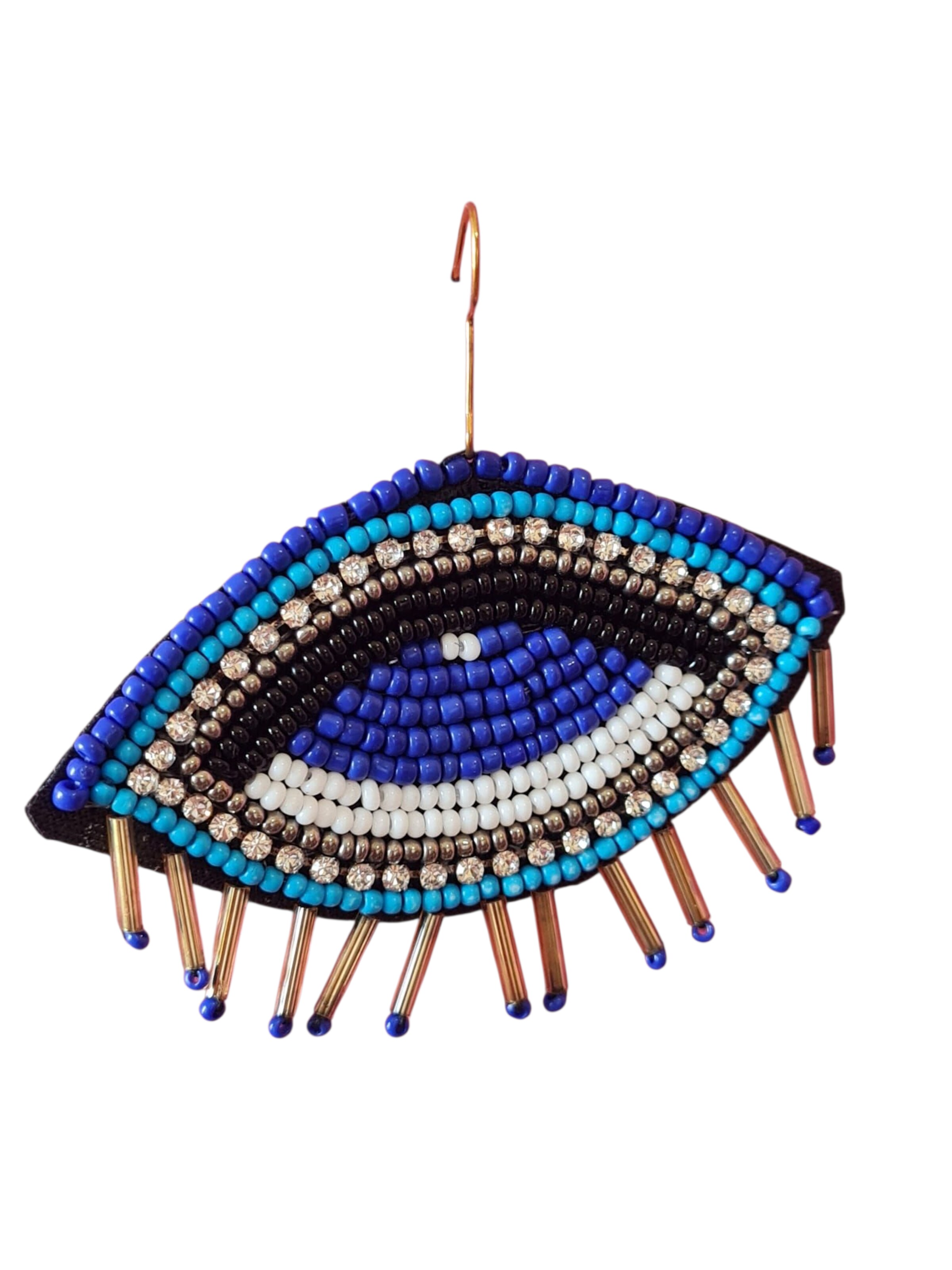 PfauGermany Earrings 'Evil Eye' in Blue