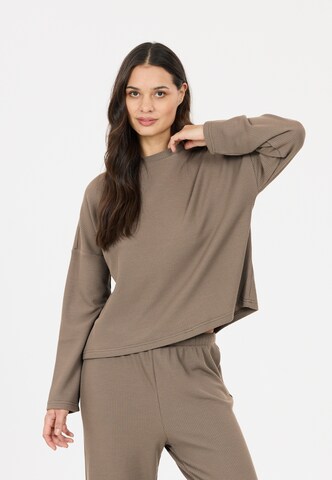 Athlecia Sweatshirt 'Cardall' in Grau: Vorderseite