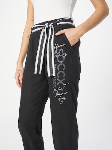 Regular Pantalon Soccx en noir