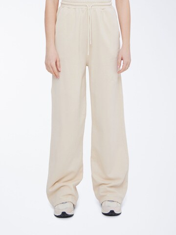 Ball - Pierna ancha Pantalón 'Simona' en beige: frente