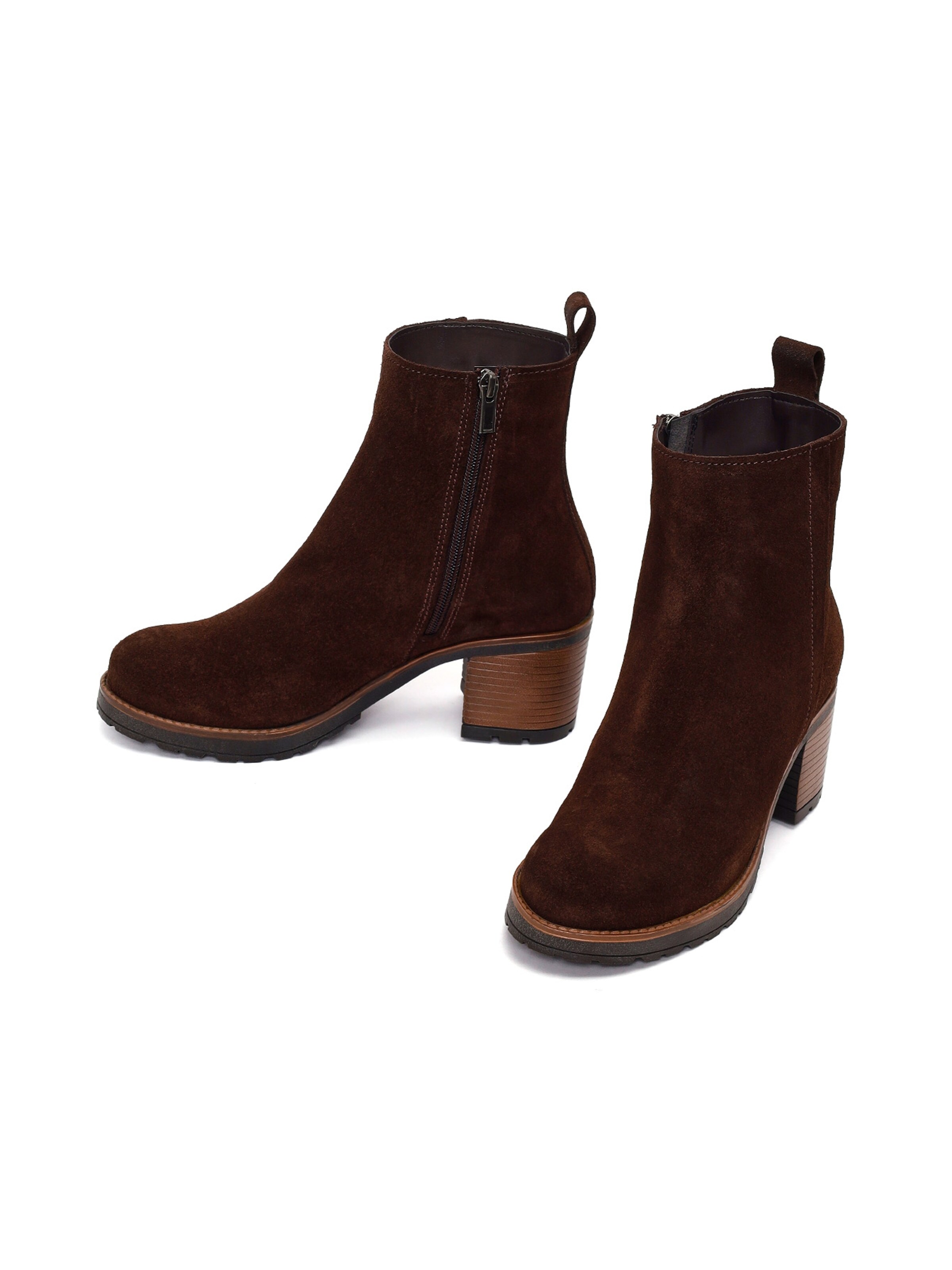 Derimod - Botas de tobillo en marrón