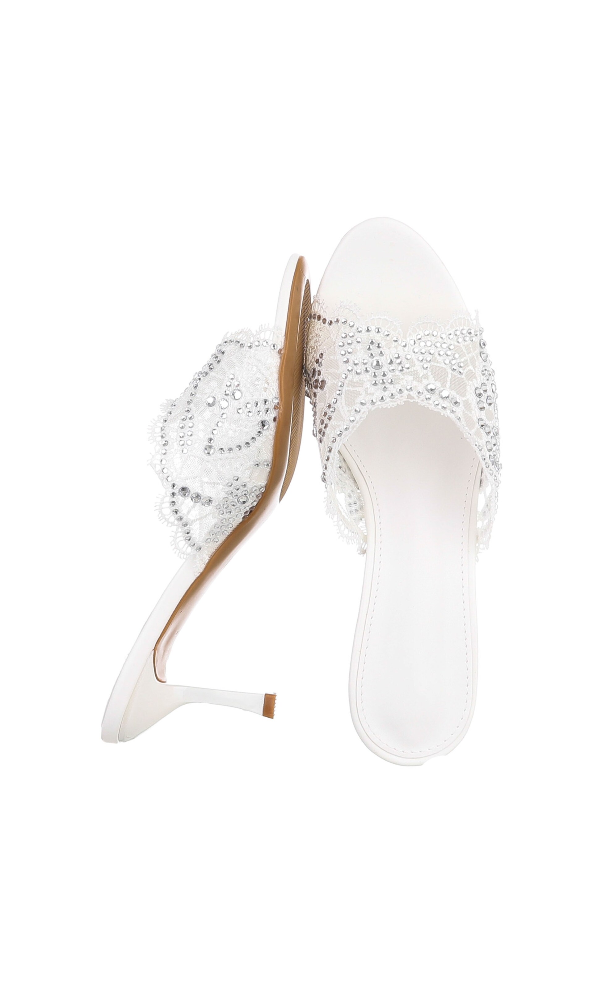 Ital-Design Mules in White