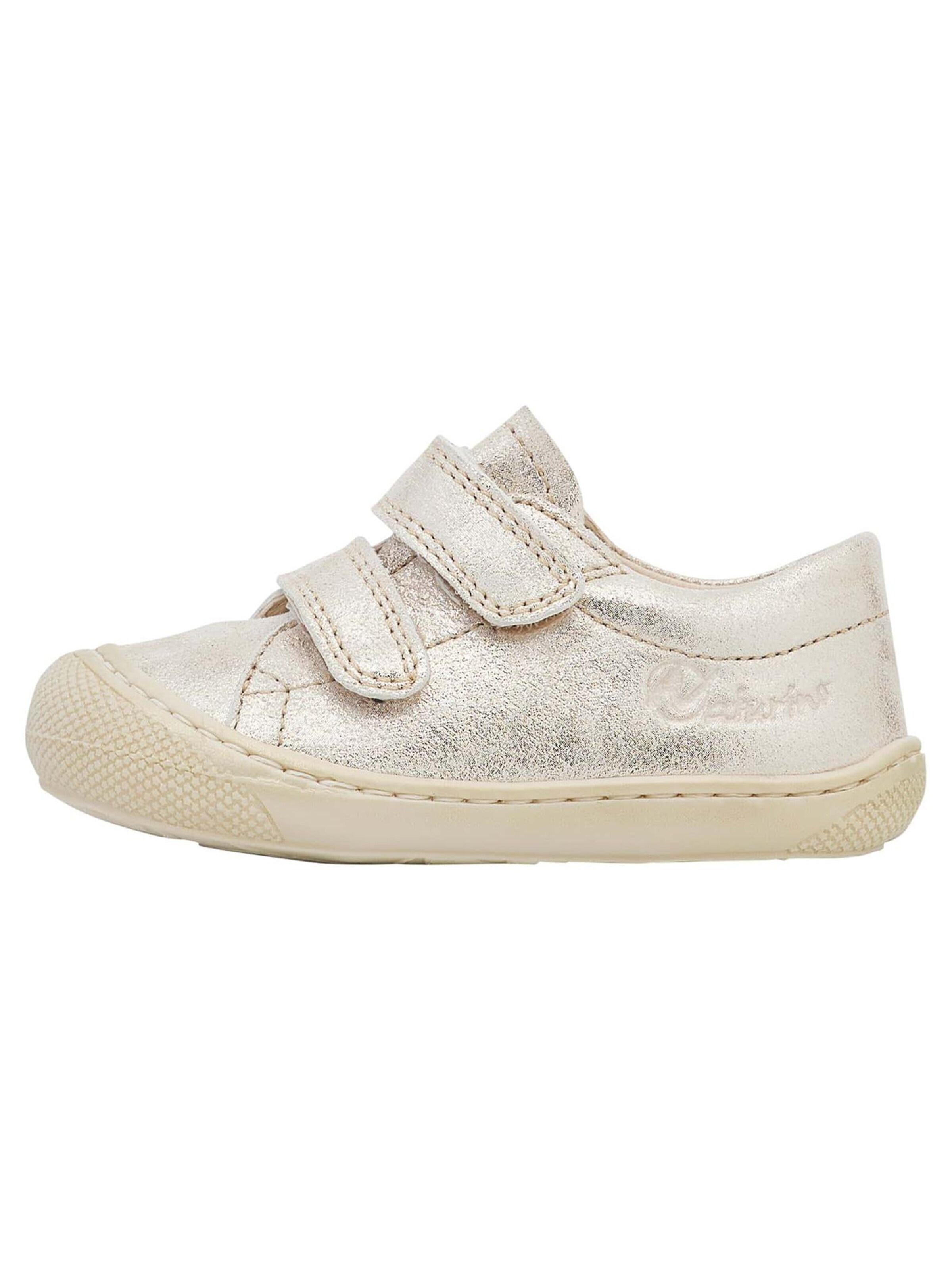NATURINO Trainers 'COCOON LOW VL' in Gold