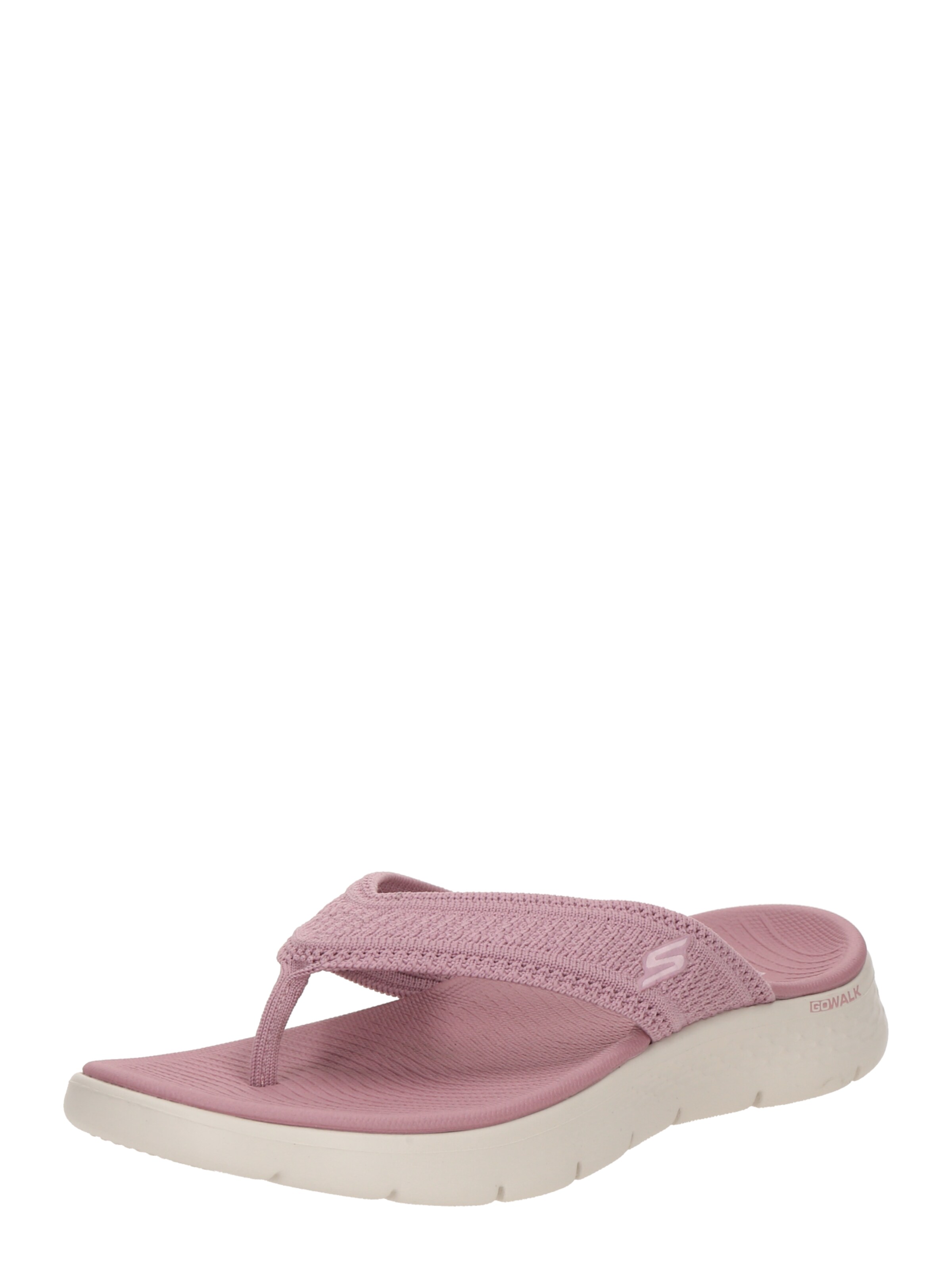 Flip-flops 'GO WALK FLEX' de la SKECHERS pe mov: față