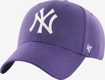 47 Cap in Lila: Vorderseite