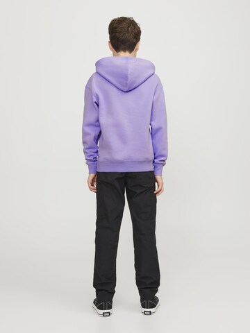 Jack & Jones Junior Collegepaita 'STAR' värissä lila