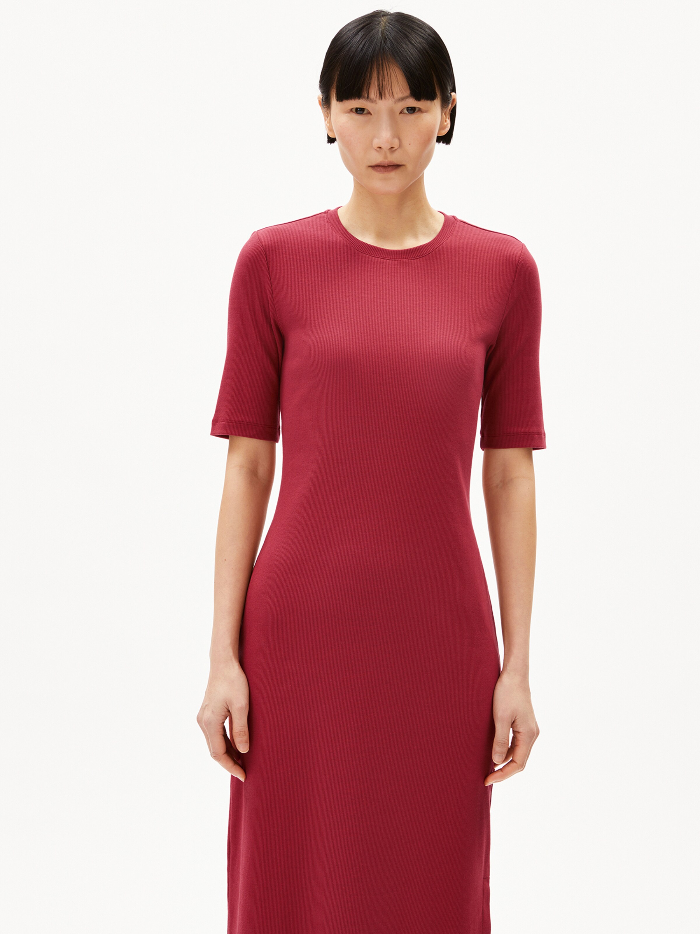 ARMEDANGELS Dress in Red: front