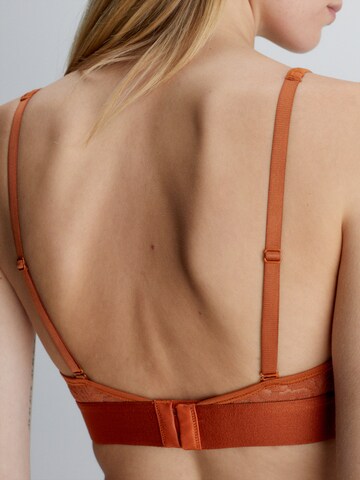 Bustier Soutien-gorge 'Intrinsic ' Calvin Klein Underwear en marron