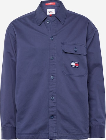 Chemise Tommy Jeans en bleu : devant