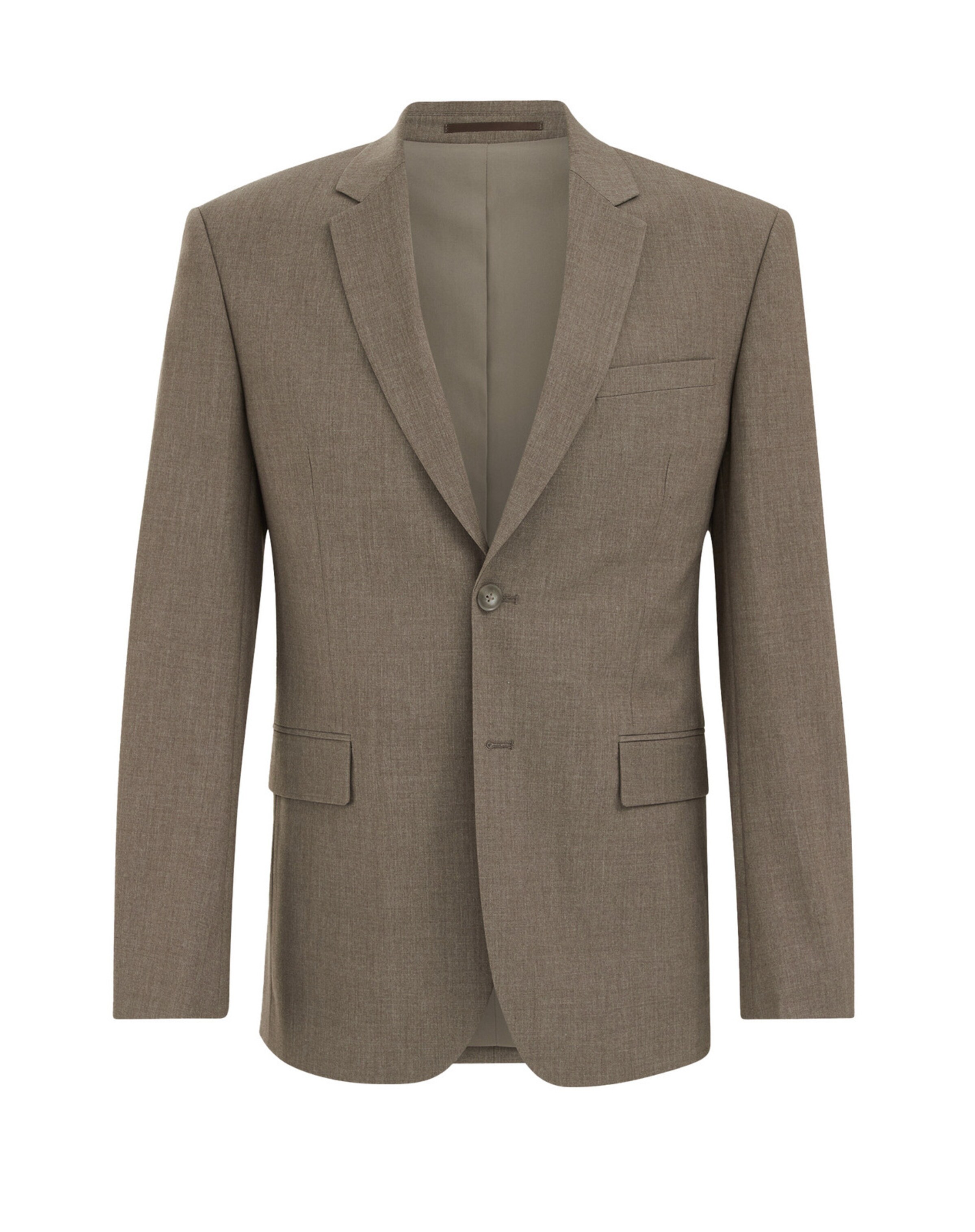 WE Fashion Слим Пиджак в Серый: спереди