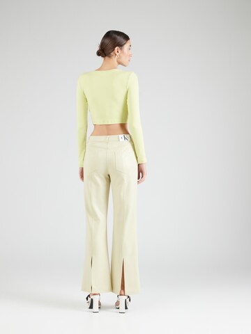 Calvin Klein Jeans Boot cut Trousers 'Milano' in Green