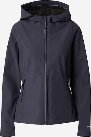 ILSE JACOBSEN Toiminnallinen takki värissä sininen: etupuoli