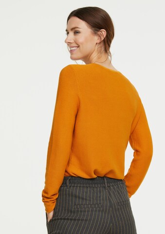 comma casual identity Regular Pullover in Orange: predná strana