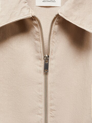 MANGO Jacke 'Blake' in Beige