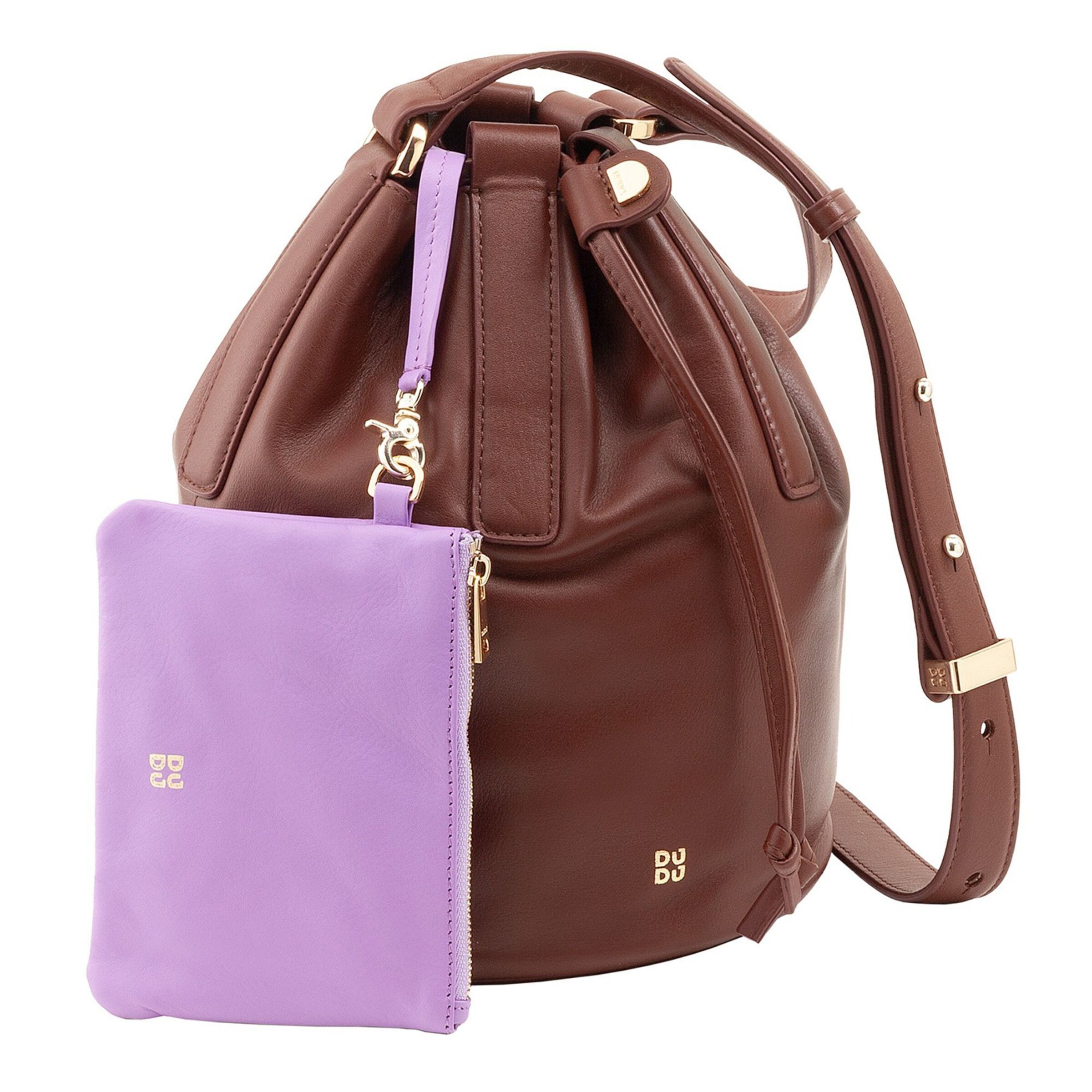 Poche ventrale 'Filicudi' DuDu en marron