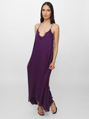 NASSAU Beach Club Dress in Purple: front