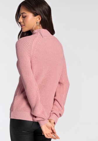 MELROSE Pullover in Pink