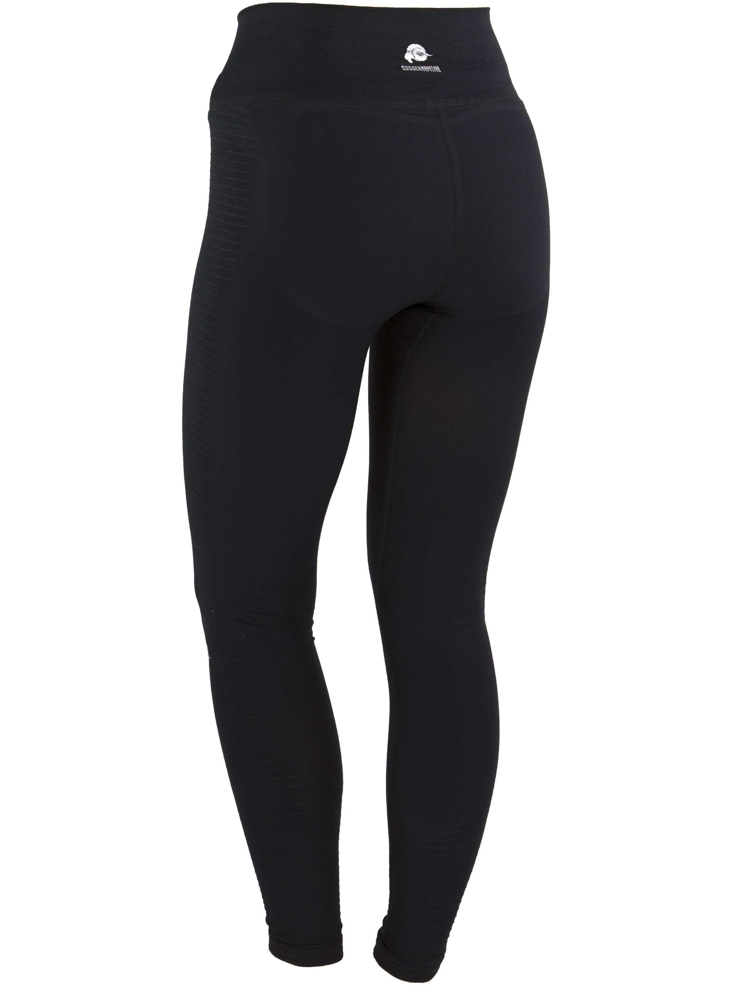Guggen Mountain Regular Leggings 'Damenleggings Seamless LL77 Leggings' in Zwart